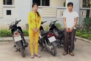 阿施與阿雄。（資料圖來源：Nam Anh）