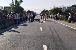 導致祿田鄉一名人民議會副主席死亡的交通事故現場。（資料圖源：互聯網）