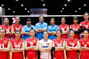 越南女排成員。（圖源：互聯網）