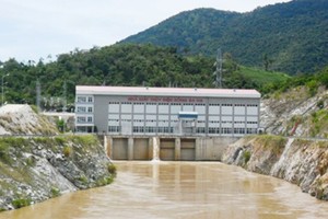 圖為富安省巴夏河水電工程。（圖源：互聯網）