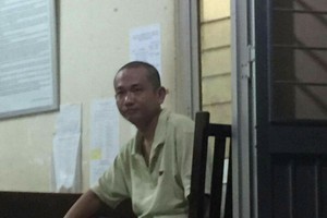 圖為被上10名計程車司機追捕的阮俊協。（資料圖：芳南）