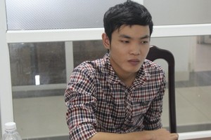 被捕歸案的嫌犯黃克榮。（圖源：B.Q）