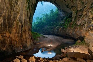 圖為廣平山水洞一隅。（圖源：互聯網）