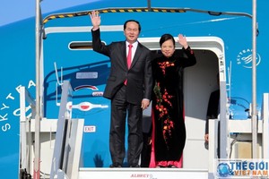 國家主席陳大光與夫人將於本月26日至7月1日對俄羅斯聯邦和白俄羅斯共和國進行正式訪問。(圖源：互聯網)