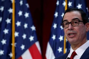 美財政部長慕欽(Steven Mnuchin)說，除非俄方遵守其在明斯克協議中的承諾，否則美對俄製裁措施不會放鬆。(資料圖來源：互聯網)