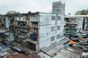 圖為第十郡的殘舊吳嘉嗣公寓。（示意圖來源：順勝）