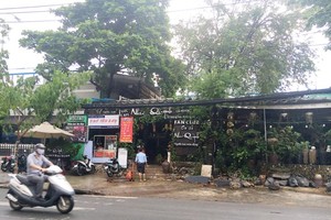 第十郡體育中心的場地變成了咖啡廳。(圖源：互聯網)