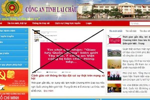 （圖源：萊州省公安廳網站截圖）