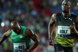 博爾特捷克站10秒06奪冠。（資料圖源：互聯網）
