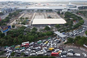 圖為新山一機場的長山街通道一瞥。（圖源：白楊）