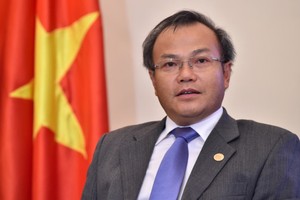 外交部副部長武鴻南昨(7)日就有關兩名越南人質在菲律賓遭阿布‧沙耶夫恐怖組織殺害事件回答了記者的提問。(圖源：互聯網)