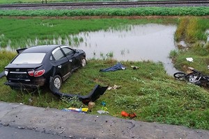 圖為該起交通事故現場。（圖源：互聯網）