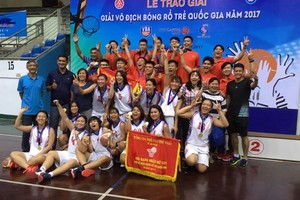 本市男、女子U17隊皆奪得冠軍。