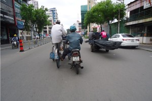 屢見不鮮的交通違規行為。（圖片來源：互聯網）