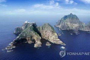 韓日爭議島嶼，韓稱「獨島」，日稱「竹島」。（圖片來源：韓聯社）