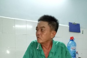 張冠源是摩的司機， 本身患有多種病。