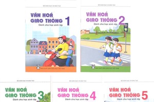 《小學生認識交通文化》叢書封面。（圖源：互聯網）