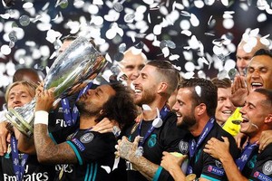 皇馬２比１擊敗歐聯盃冠軍曼聯。(圖源：互聯網)