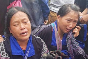 北部各省遭洪澇受損失的同胞。（圖源：文胤）