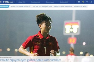 國家女足運動員阮氏雪蓉。(圖源：互聯網)