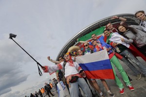 自拍棒。（圖源：互聯網）