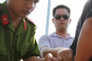 因個人糾紛恐嚇謀殺峴港市主席，嫌犯陶晉強被捕。（示意圖源：互聯網）