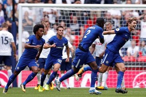 切爾西客場２比１力克托特納姆熱刺。（圖源：互聯網）