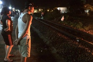 圖為該起交通事故的現場。（圖源：清塵）