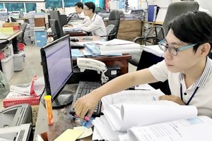 阮長創（右）已提出多項有貢獻的創意。