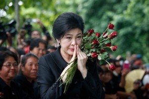 圖為英祿。泰軍方否認與英祿達成協定放其離境。（圖源：互聯網）