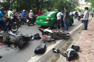 節日期間 58 人死於交通事故。（示意圖源：互聯網）