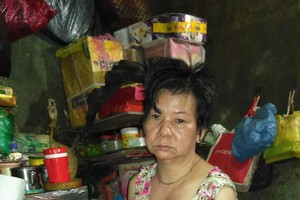 葉順心中風６年至今還是半身不遂。