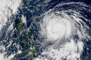 研究結果顯示，全球變暖使得颱風的強風圈擴大，颱風強度增大。（示意圖源：互聯網）