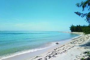 既寧靜又無污染的海灘。