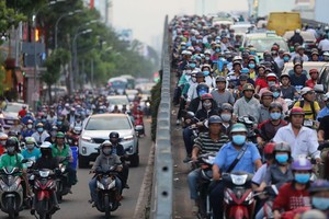 本市逾700萬摩托車是造成環境污染的原因之一。