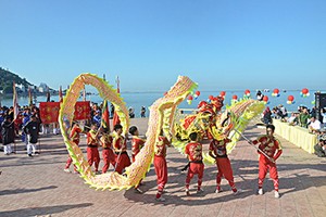 “2017年頭頓勝三迎翁盛會”舉行開幕儀式一隅。