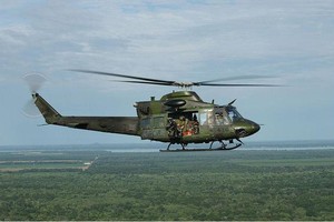 圖為貝爾412直升機。（示意圖源：互聯網）