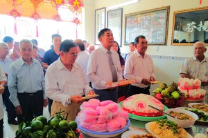 六桂堂宗祠秋季祭祖。