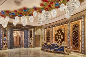萬韻大酒店獲選為世界 5 強。圖為萬韻大酒店前廳。（圖源：The Reverie Saigon）