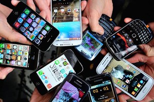 智能手機市場升溫。（示意圖源：互聯網）
