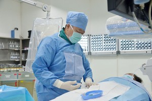 宮頸癌ⅢB期，經3次複診，腫瘤細胞全部壞死