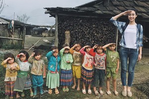 美玲的仁愛項目是在我國安沛省古娃(Cu Vai)村落實。