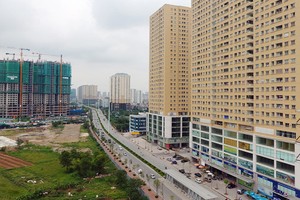 總監察署的《結論》指出，河內市人委會過去期間的房地產項目管理的一系列違規行徑。（示意圖源：Zing.vn）