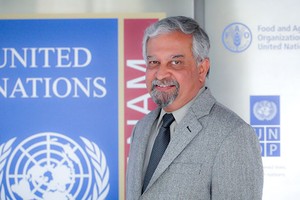 圖為聯合國開發計劃署駐越首席代表馬爾霍特拉（Kamal Malhotra)。