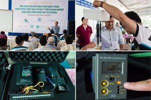 市科學與技術廳最近同農業與農村發展廳和芽皮縣協福鄉人委會配合，舉行“應用與轉移在水產養殖技術並為市場發展科技企業”展覽會議。 （圖源：互聯網）