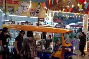 泰國產品與美食展一隅。