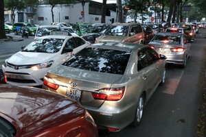 汽車進入市區收費未獲認同。（示意圖源：互聯網）