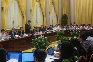 國家主席令公佈的新聞發佈會。（圖源：楊秋）