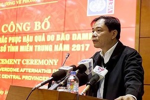 阮春強部長呼籲各國際社會、國內外組織和熱心人士繼續對受災民眾提供幫助，以讓他們儘快恢復家園。