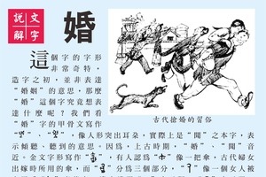 說文解字 『婚』